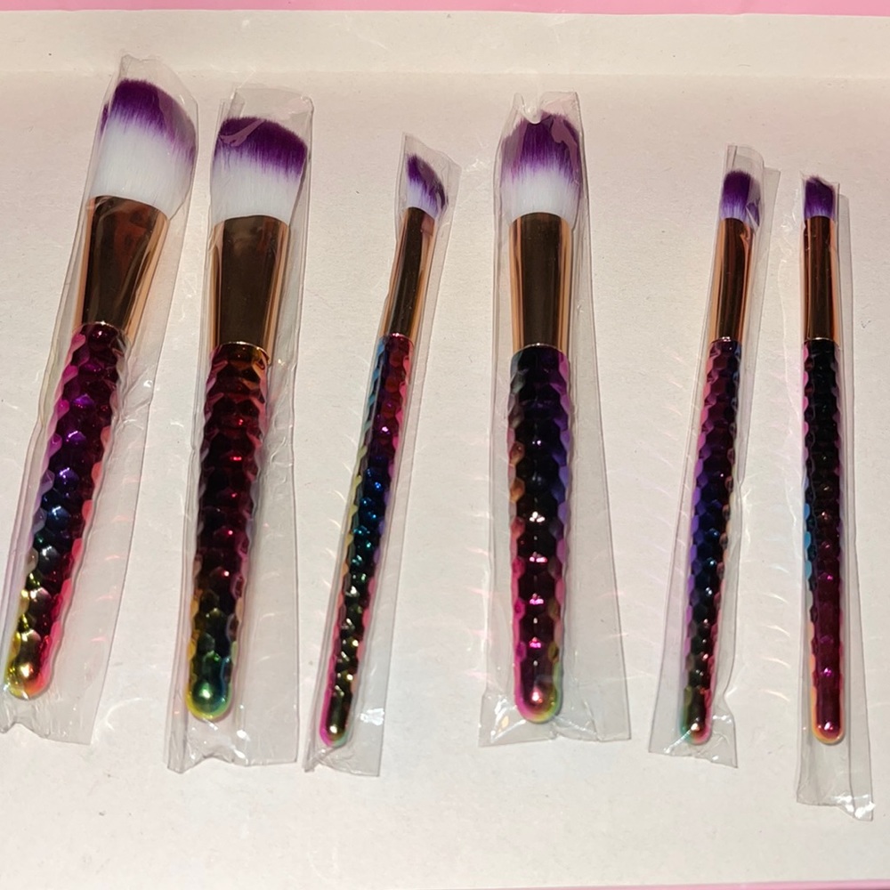 MERMAID 🧜‍♀️ MAKE UP BRUSHES